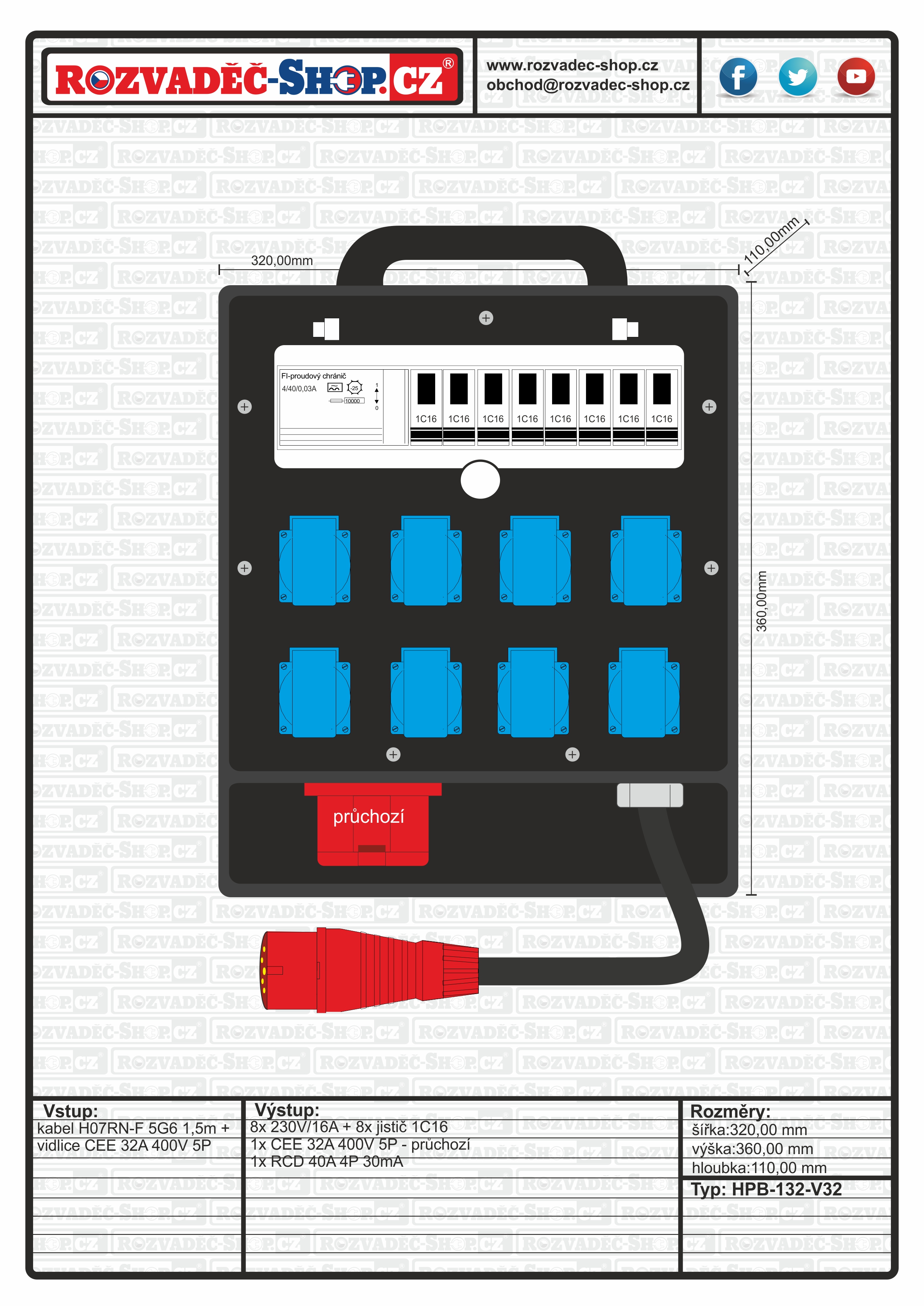 HPB-132-V32 F